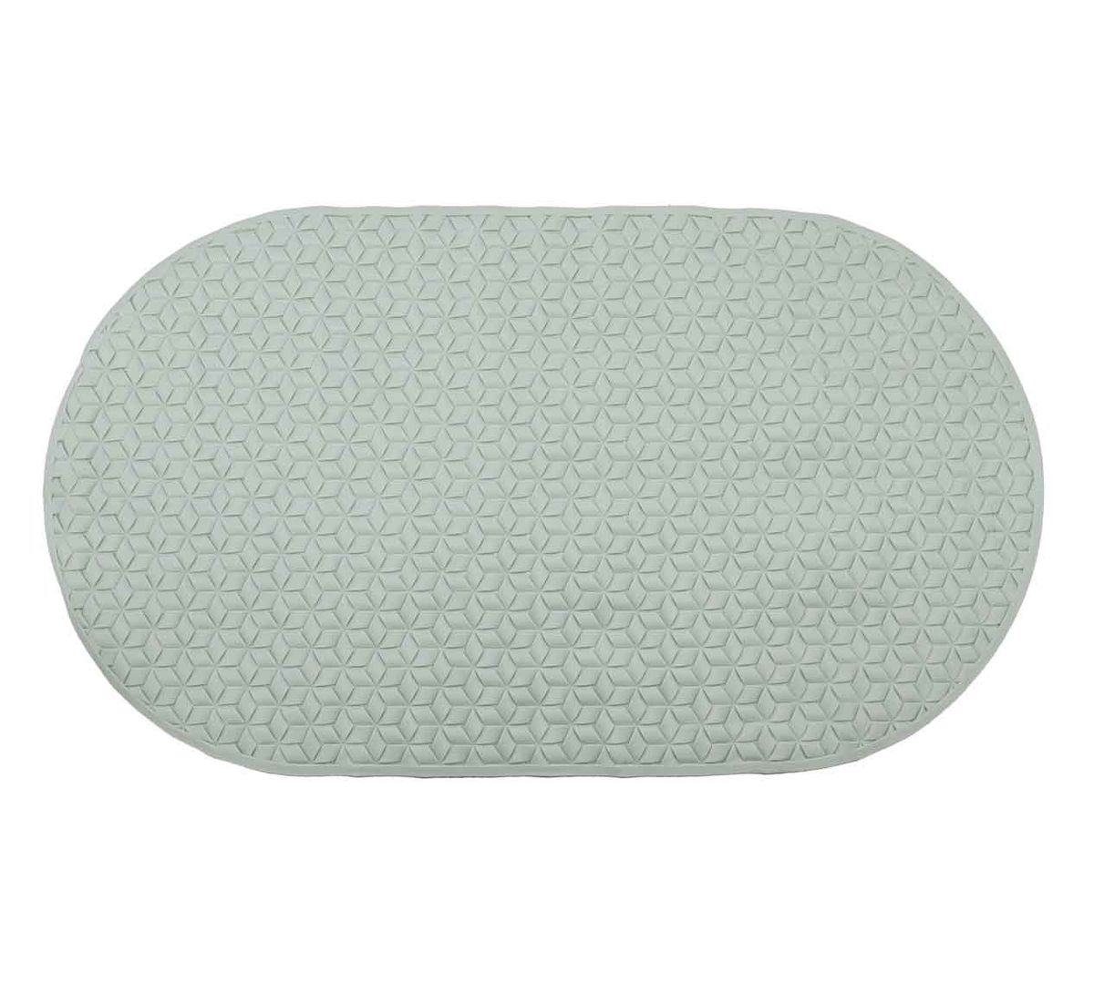 Elliptical Weave Non-Slip TPE Bath Mat - 69cm x 37.5cm | Buy Online in ...