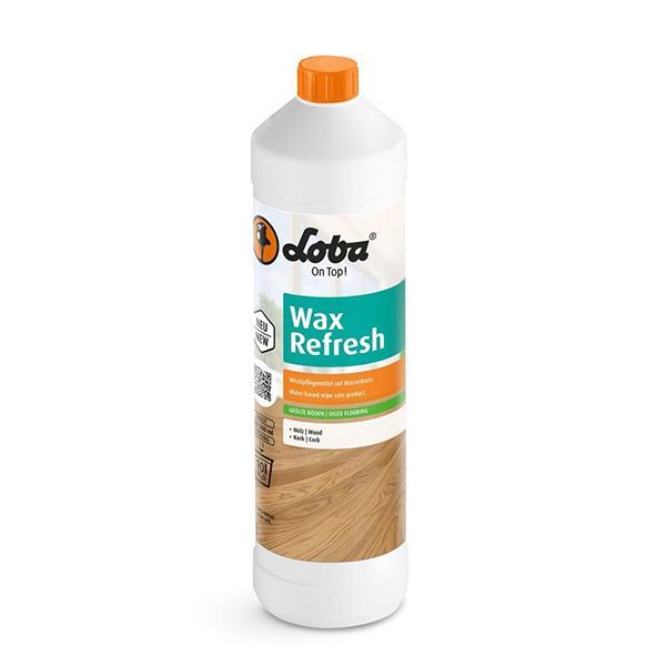 Loba Wax Refresh 1Litre - cleaning &amp; caring for oiled &amp; wax hardwood floor