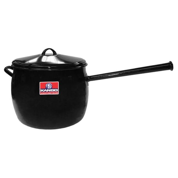 Kango Bellied Pot 12.5L- Black