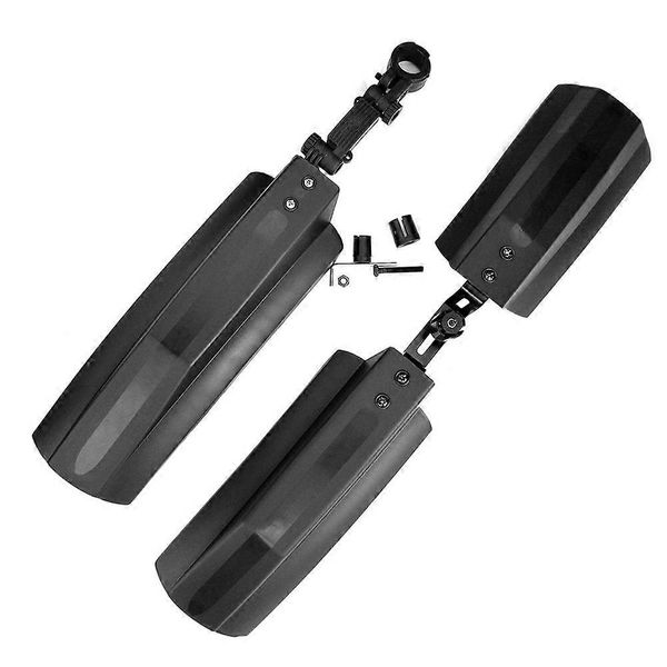 2 Piece Quick Release Snow Bicycle Front Rear Mud Guard Fat Bike Fender