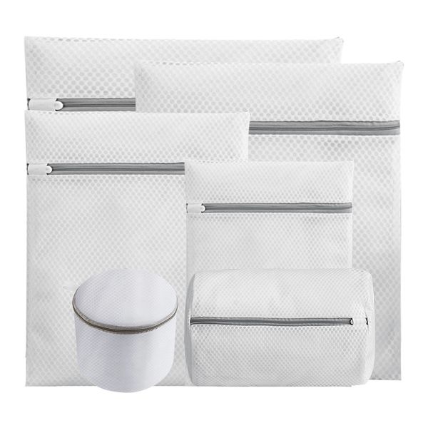 Laundry Bra and Underwear Garments Wash Mesh Bags 6 Piece Set