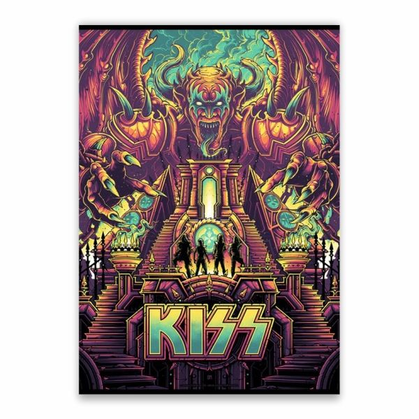 Kiss Monster Poster - A1