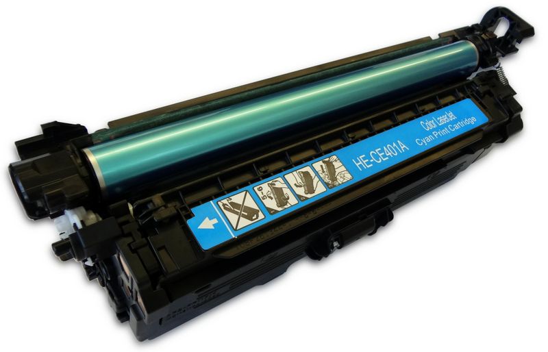 HP Compatible Cyan Toner Cartridge CE401A/HP507A