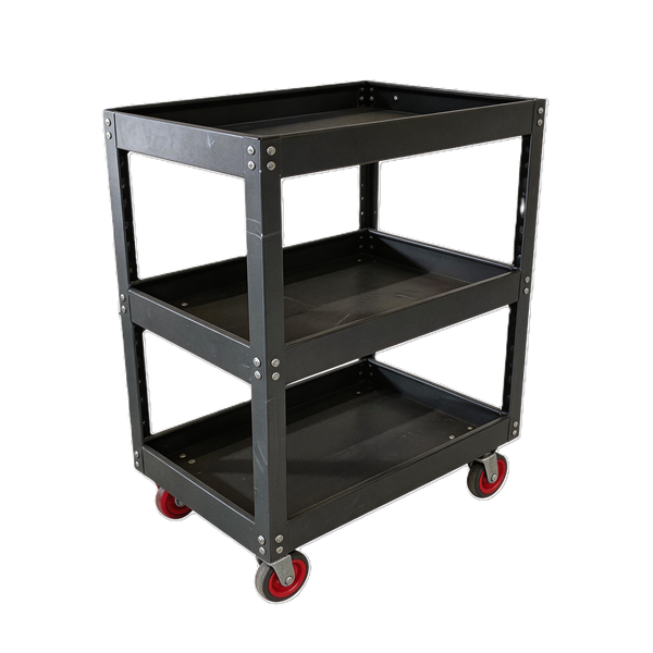 3-Tier Heavy Duty Tool Trolley JS11-002 - 710x450x760mm