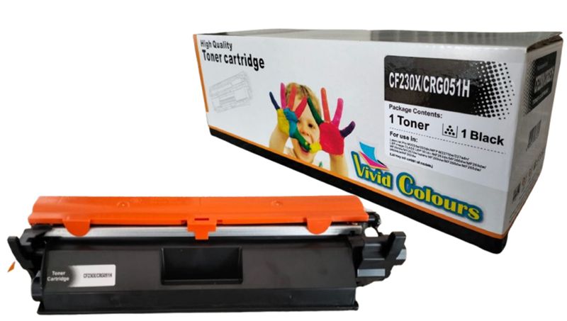 Vivid Colours Compatible WITH - HP CF230X High Yield Toner