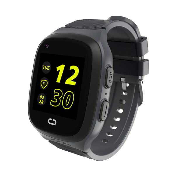 Uptix M1 Kids Smart Phone Watch | 4G &amp; Video Calling | Camera | Black