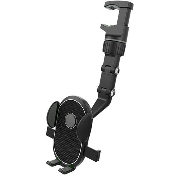 Universal Adjustable Car Rearview Mirror Phone Holder