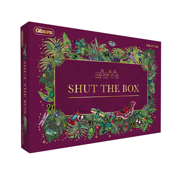 Gibsons - The Art File: Shut the Box Family Board Game