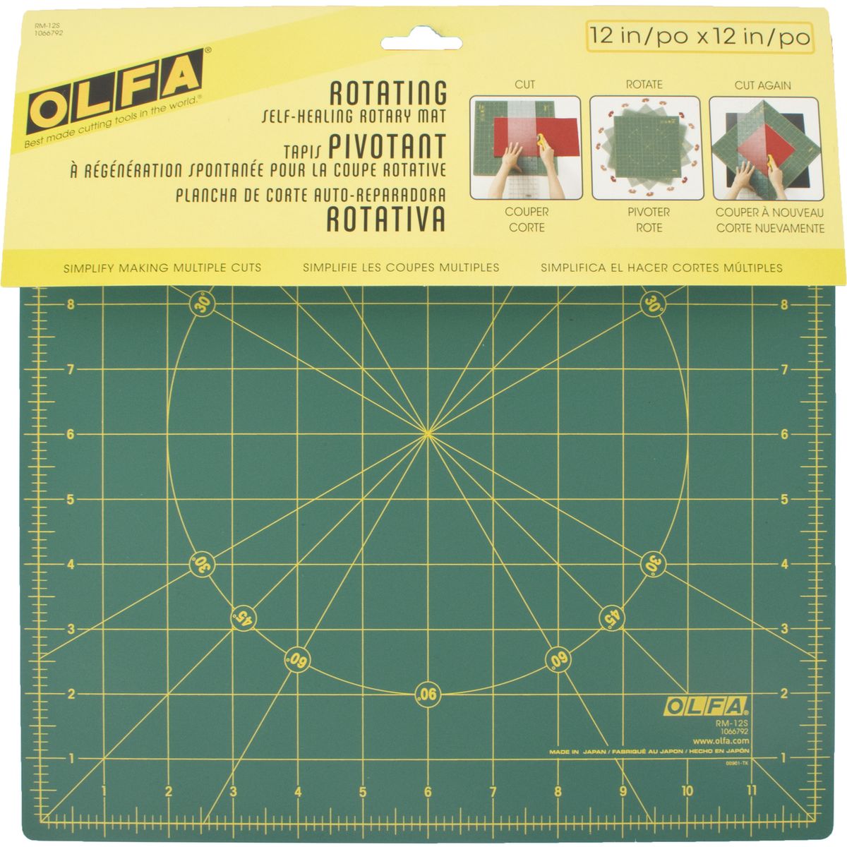 Olfa Spinning 12 Rotary Mat