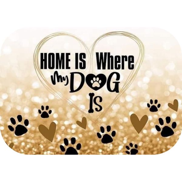 Home My Dog Is Printed Mouse Pad