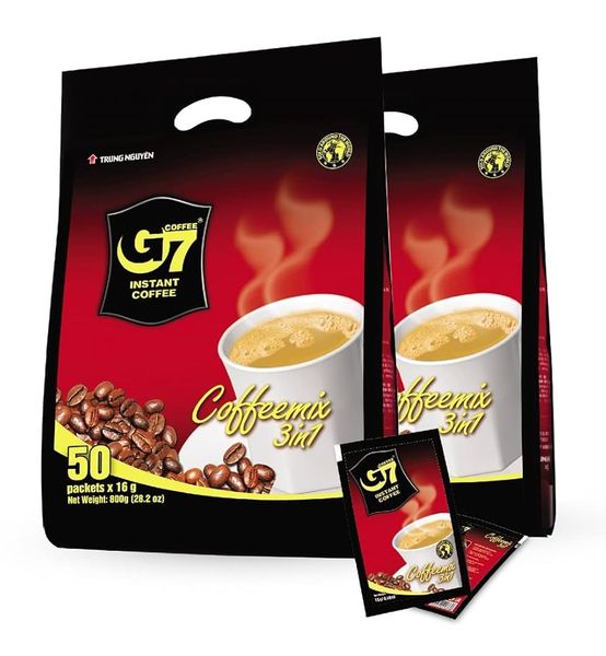 Trung Nguyen G7 - Instant Coffee 3in1 (50 sachets)