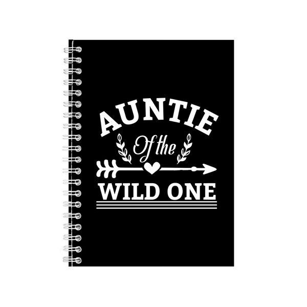 Auntie Notebook Aunty Gift Idea Writing Book Notepad Pad 23