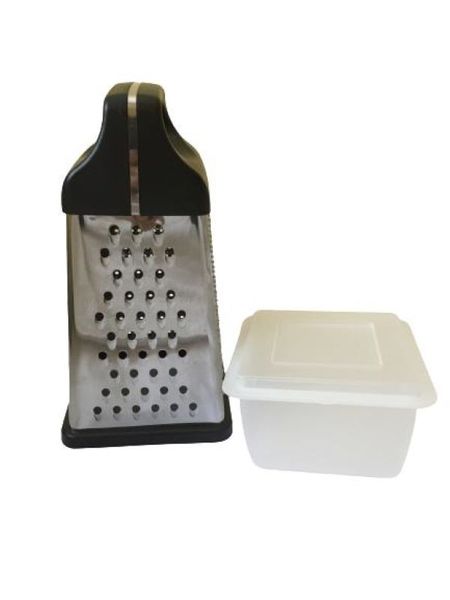 Grater - 4 Way with Container and Lid