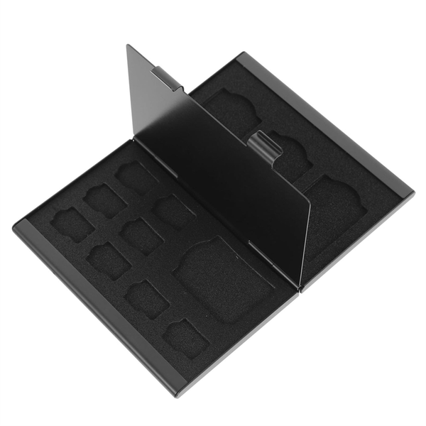 Portable Memory Card Case - Anti-Static, Mini Carrying Storage Box