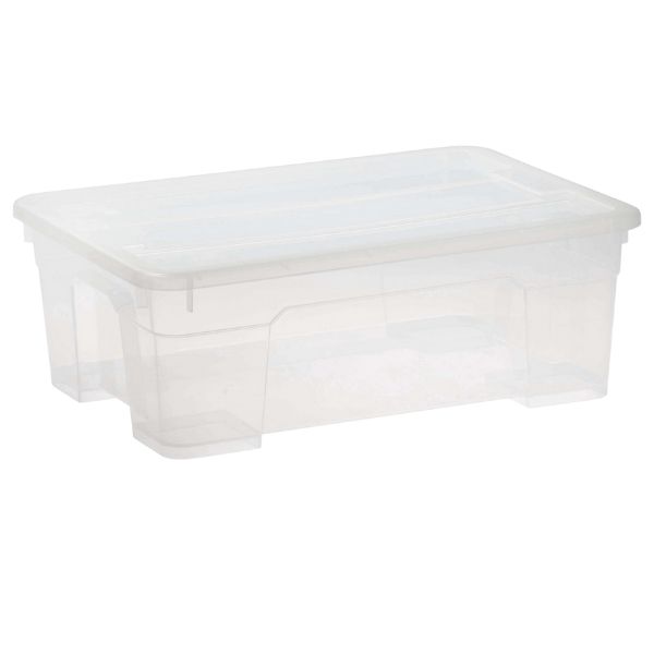 Pride Storage Box / Contour Storage Organiser 11L (Clear) Shop