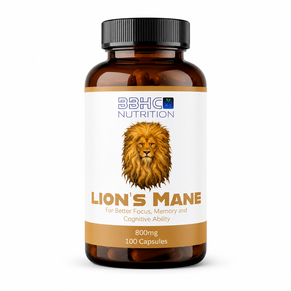Lion's Mane 800mg Capsules (100)