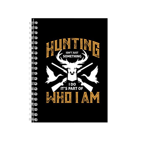 It_s Part Of Who I Am Notebook Hunter Gift Idea A5 Notepad 144