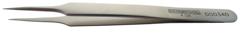 Multicomp (D00340) Tweezer, Type 04 SA, Fine, 110 mm, Stainless Steel