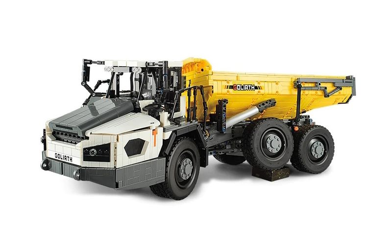 CaDA Tech R/C 1/17 Goliath Articulated Dump Truck(Liebherr) 3067pcs 63cm