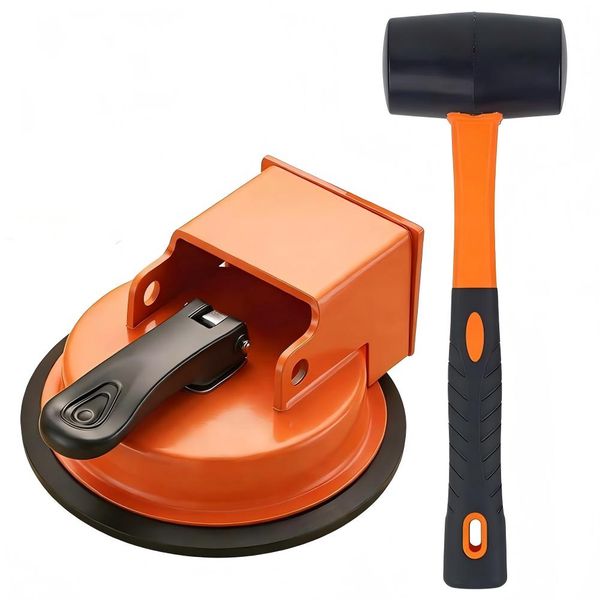 Floor Gap Fixer Tool With Enhanced Vacuum Suction Cup Tile Levelling System