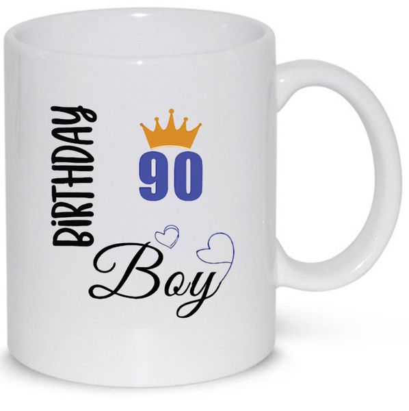 90 Birthday Boy 90th Birthday Gift 11Oz Premium Coffee 11 Oz Mug
