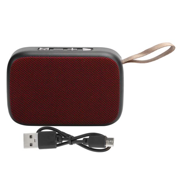 Bluetooth Speaker Subwoofer Wireless Stereo Portable USB Mini Sound Red