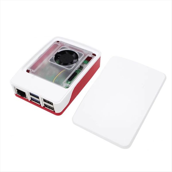 for Raspberry Pi 5 Heat Sink Case with Pwm Temperature Controlled Fan