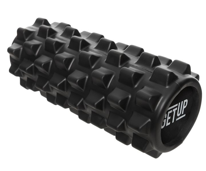 GetUp Ashtanga Deep Tissue Foam Roller - Black