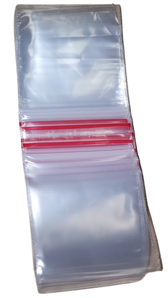Ziplock Minigrip Clear Bags that seal