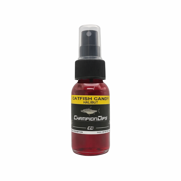 Champion Dips Catfish Candy Halibut Bait Attractant Spray