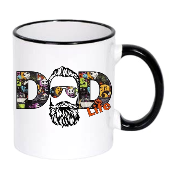 Dad Life Ceramic Magic Colour Changing Mug (Standard 11Oz)