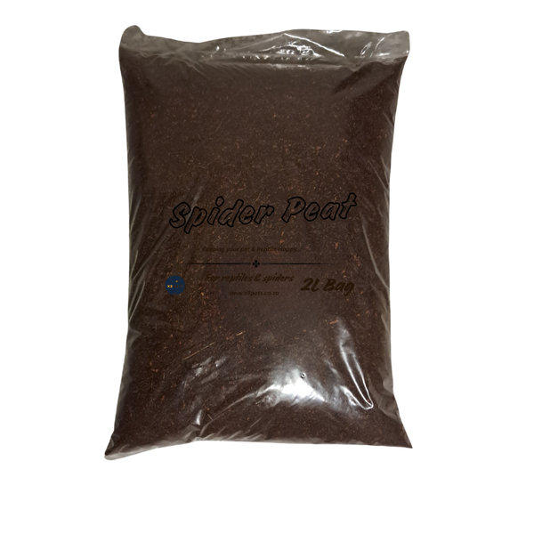 Spider Peat Bedding 2l Size Bag - 2 Pack