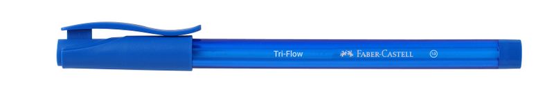 Faber Castell, Tri-Flow Ball Pen - Blue 50'S