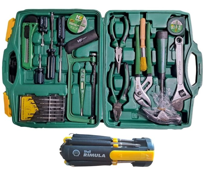 22 Pieces Household Tools Set and Screwdriver Set