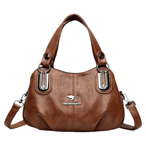 BALIDAISHUROO - Timeless PU Leather Handbag - Brown