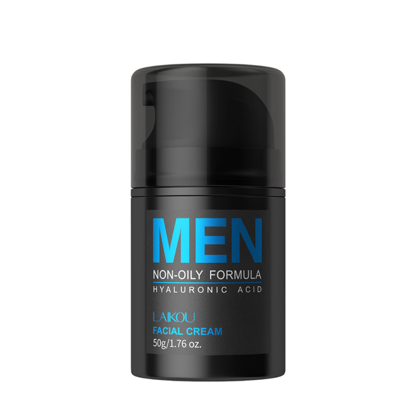 Men's Facial Cream, Non-Oily Hydration with Hyaluronic Acid, 50g