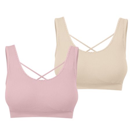 Selphies Padded 2 Piece Set Sports Bra