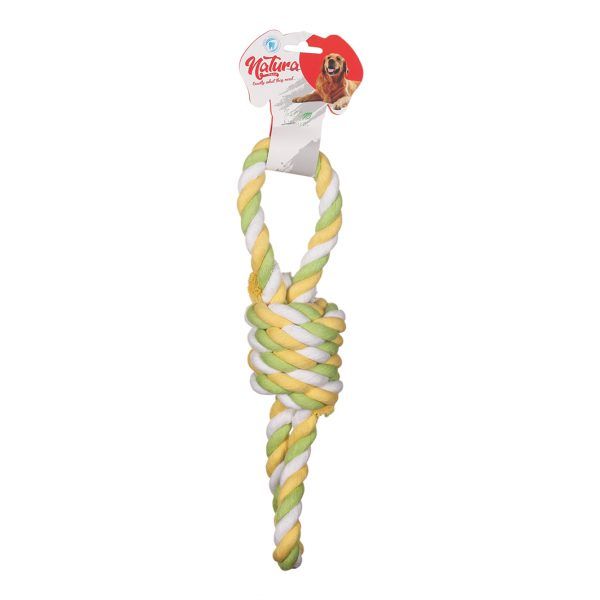 Natura Double Handle Maxi Rope Dog Toy