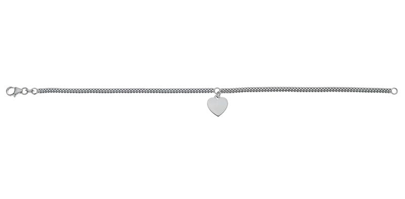 Heart Bracelet - 925 Sterling Silver