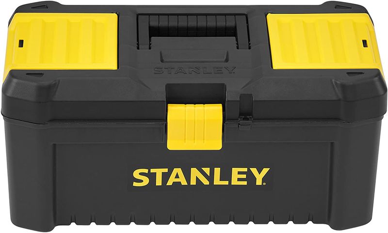 Stanley 19'' Essential Plastic Toolbox with Latches