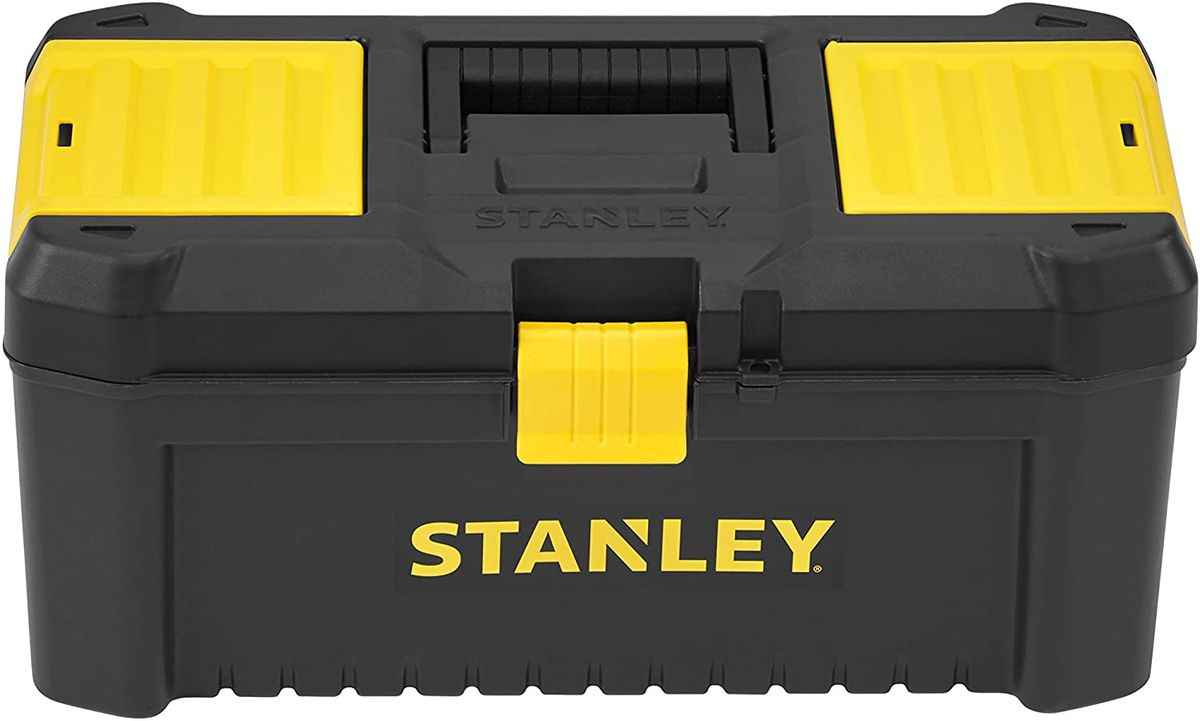 Stanley 19'' Essential Plastic Toolbox with Latches