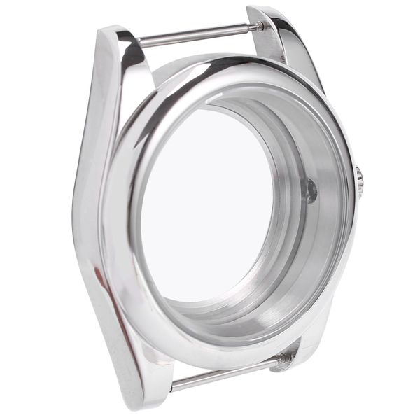 39Mm Polished Case Sapphire Glass Transparent Back Cover