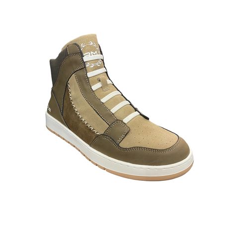 Beige high top sneakers online