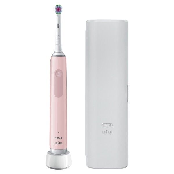 Oral-B Pro 3 Electric Toothbrushes For Adults - Pink