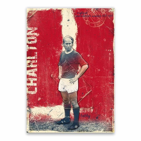 Bobby Charlton United Poster - A1