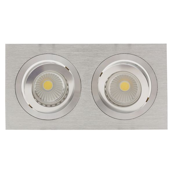 Cnc Tilt Rectangular - Downlight - 175mm - Dia - Aluminium - 4 Pack