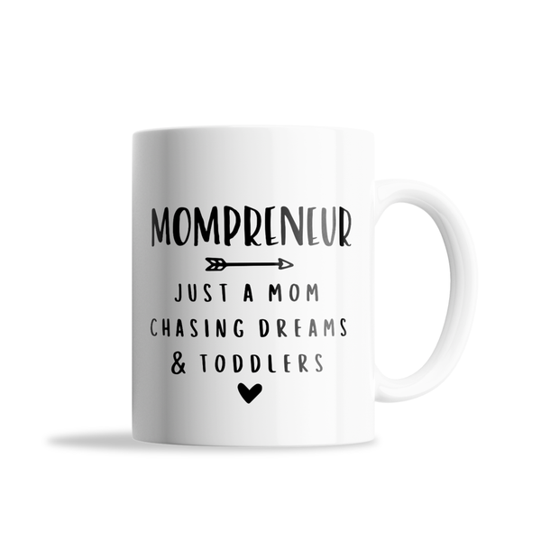 Mompreneur- Father's day - Christmas - Valentines Mug
