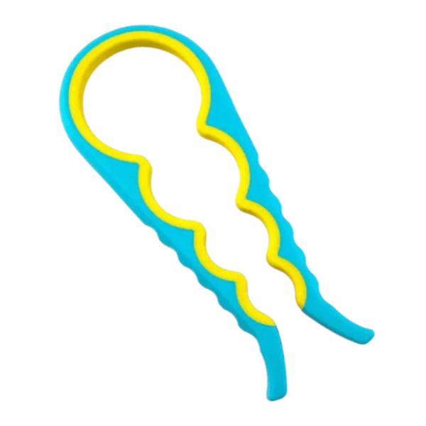 1 Pack- Multi-Purpose Jar &amp; Bottle Opener- Blue