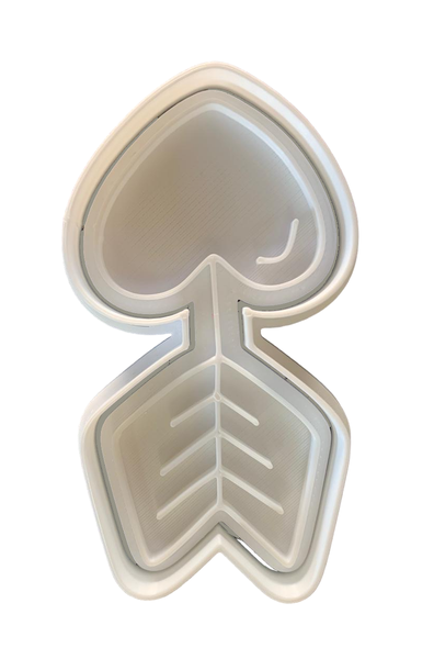 Hubbe Cookie Cutter - Valentine's Day Arrow Heart