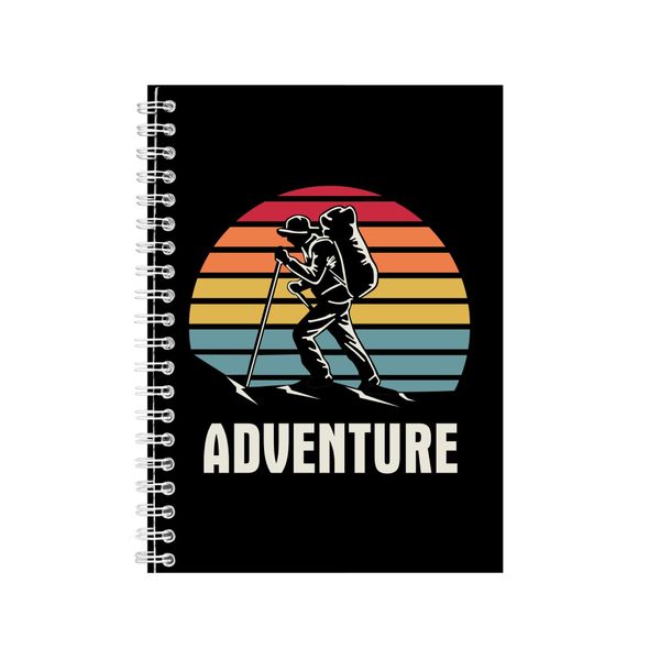 Adventure Wire Bound Notebook Gift Idea Writing Books A4 Notepad